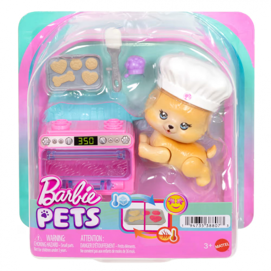 Barbie Dream Squad Pet Puppy With Baking set