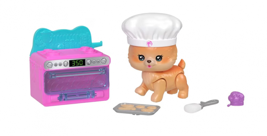 Barbie Dream Squad Pet Puppy With Baking set