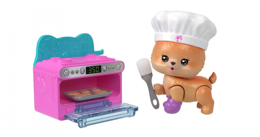 Barbie Dream Squad Pet Puppy With Baking set