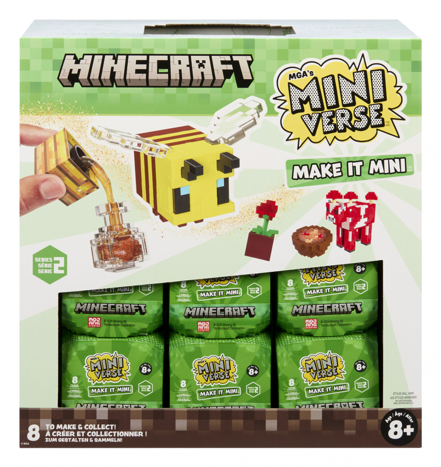 Miniverse MGA's Make It Mini Minecraft Series 2