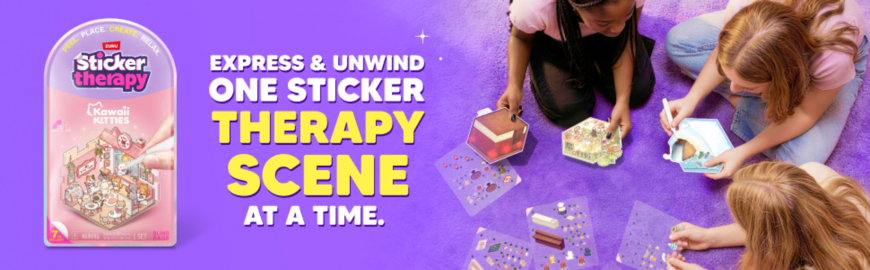 Zuru Sticker Therapy Kawaii Kitties