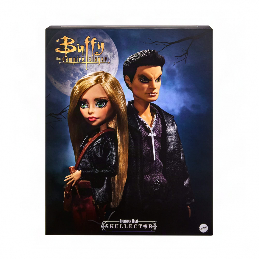 Monster High Skullector Buffy The Vampire Slayer Dolls Buffy and Angel Doll 2-Pack