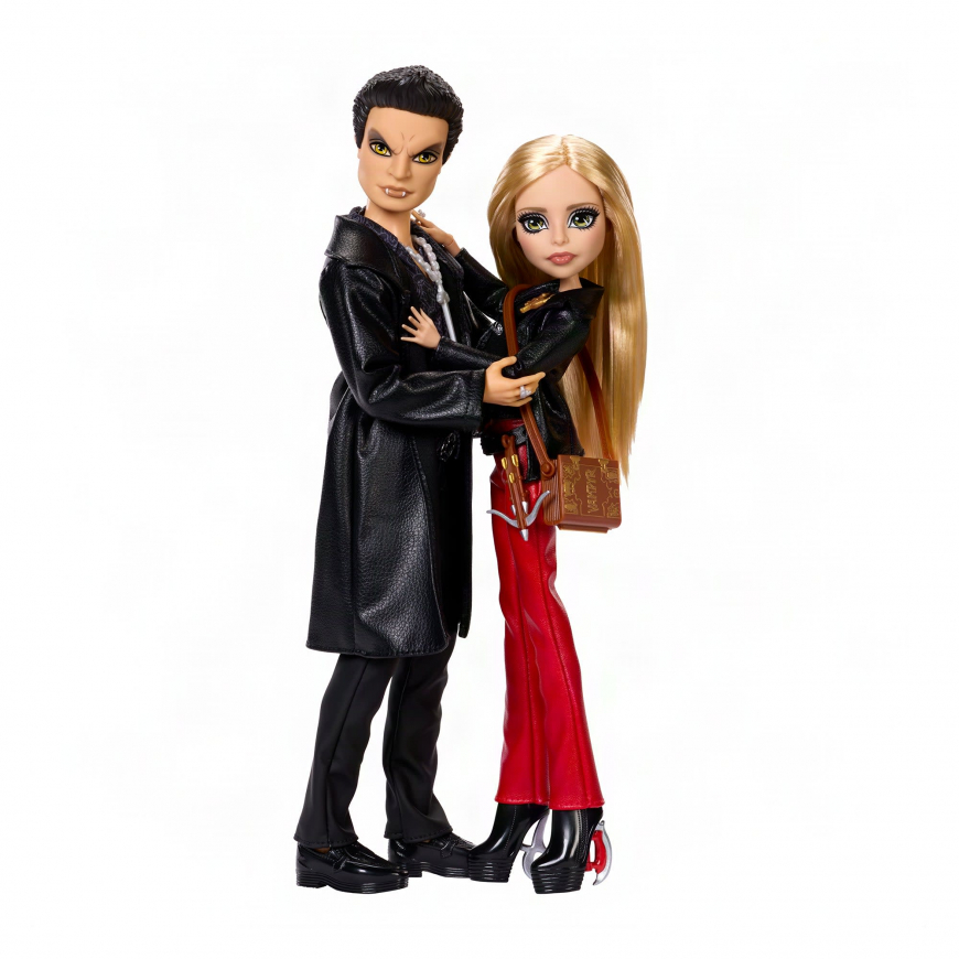 Monster High Skullector Buffy The Vampire Slayer Dolls Buffy and Angel Doll 2-Pack