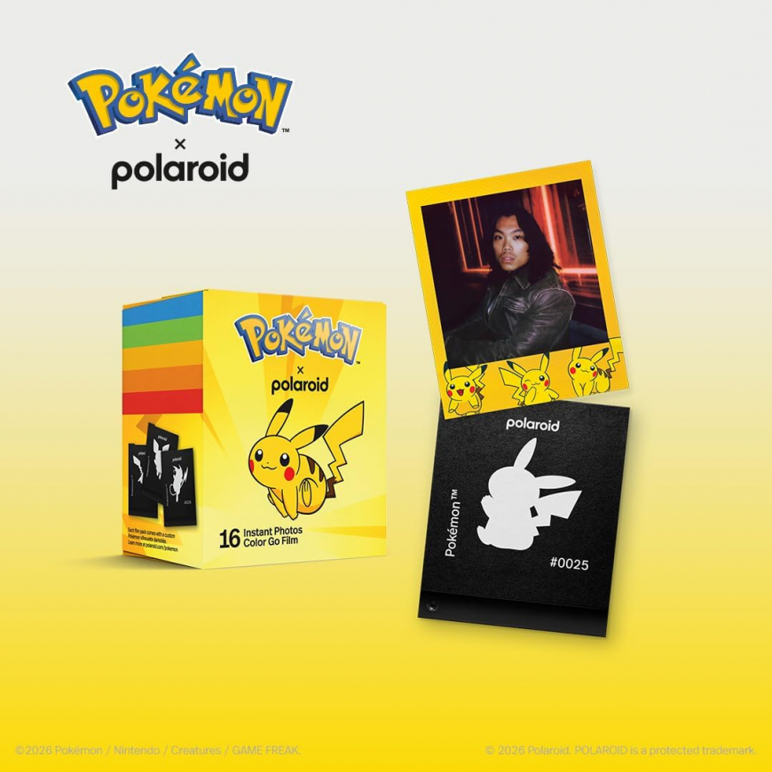 Polaroid Go Color Film Pokémon - Pikachu Edition