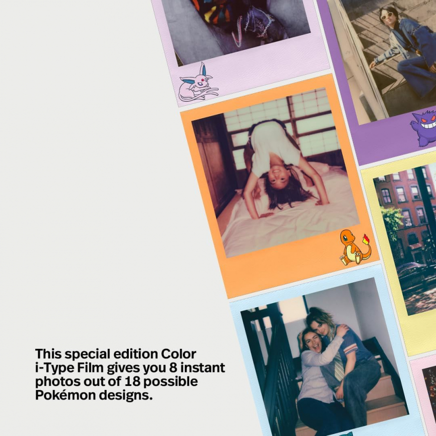 Polaroid Color I-Type Film - Pokémon Edition