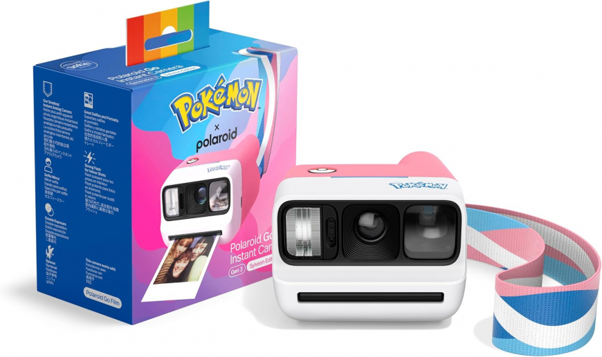 Polaroid Go Gen3 Mini Instant Camera - Pokémon Sylveon Edition