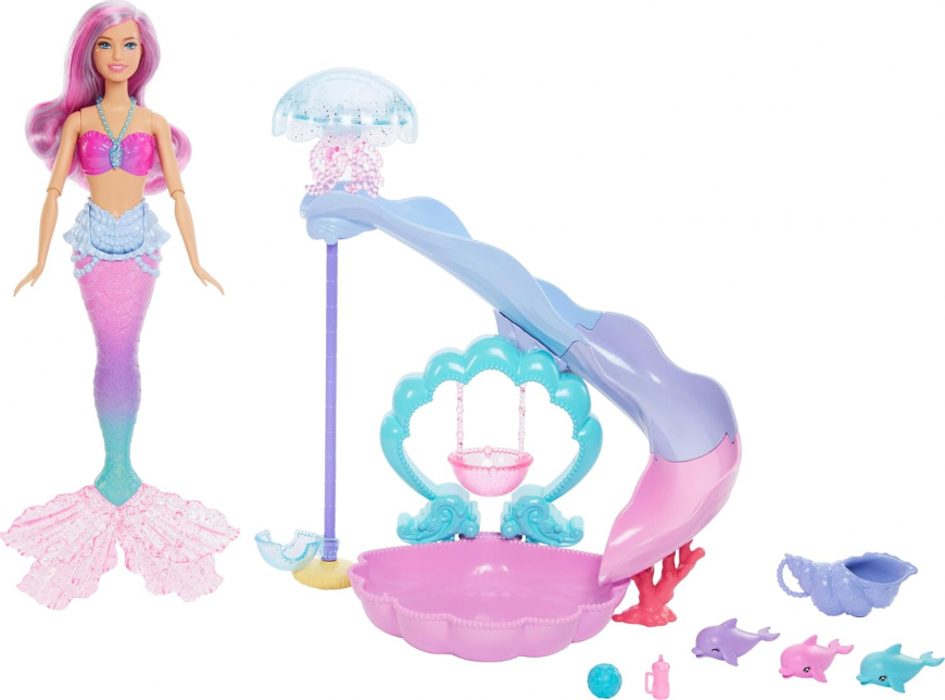 Barbie in a Mermaid Tale Adventure Underwater Dolphin Playground