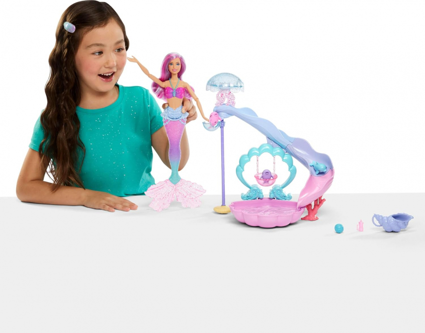 Barbie in a Mermaid Tale Adventure Underwater Dolphin Playground