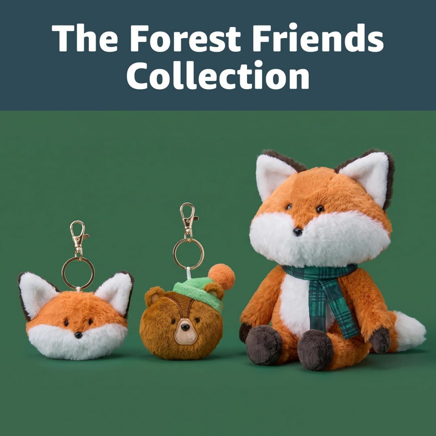 FAO Schwarz 12” Forest Friends Fox Plush