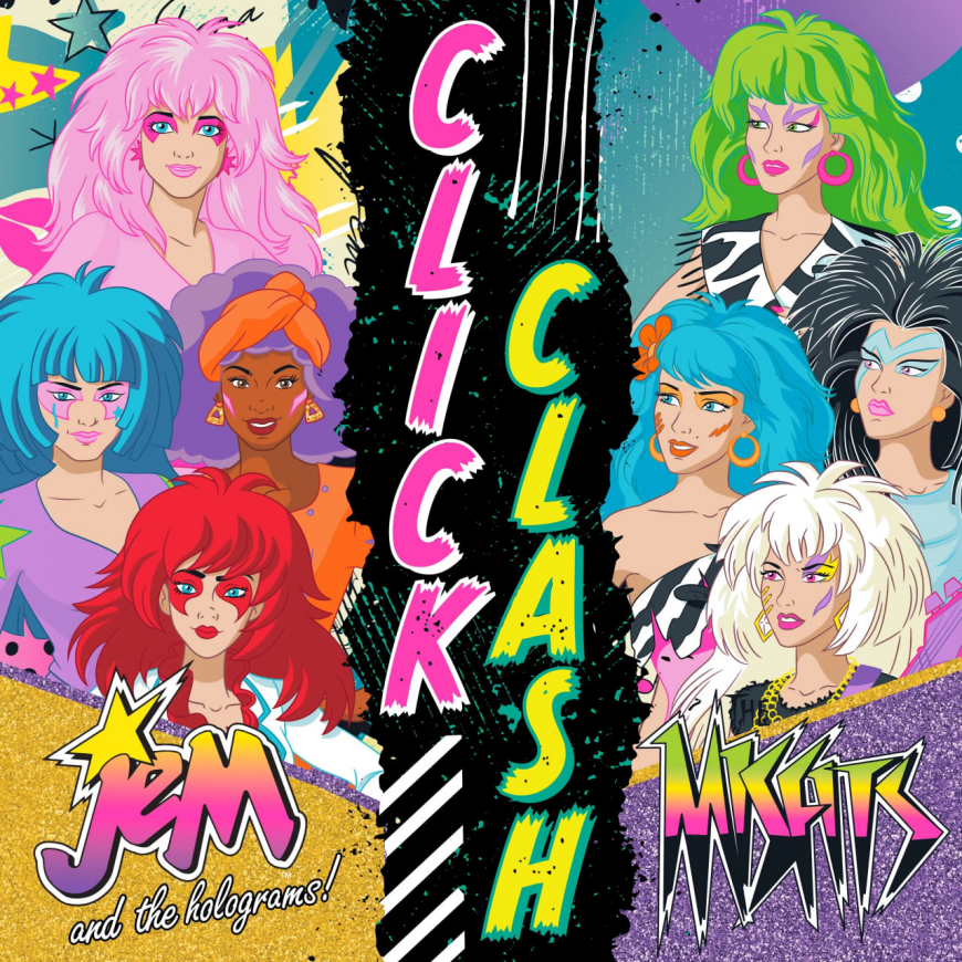 Hasbro Music Revives Jem and the Holograms with “Click Clash”