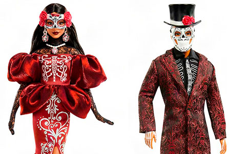 Barbie Signature Dia de Muertos 2026 dolls Barbie and Ken
