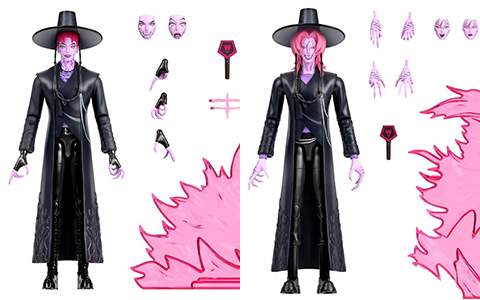 KPop Demon Hunters Abby and Romance Demon Action Figures from Mattel