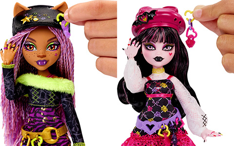 Monster High Claws and Charms dolls