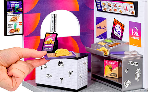 MGA's Miniverse Make It Mini Taco Bell Restaurant