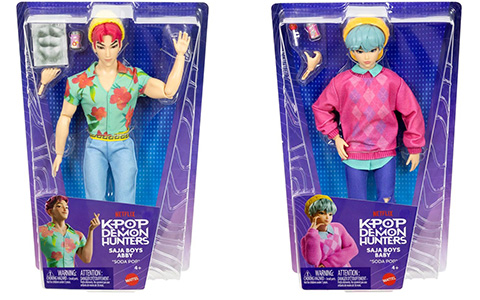 Mattel KPop Demon Hunters Saja Boys dolls 2027: Baby Saja and Abby