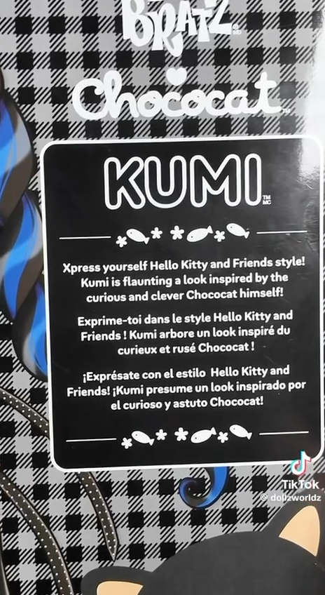 Bratz x Hello Kitty and Friends Kumi doll