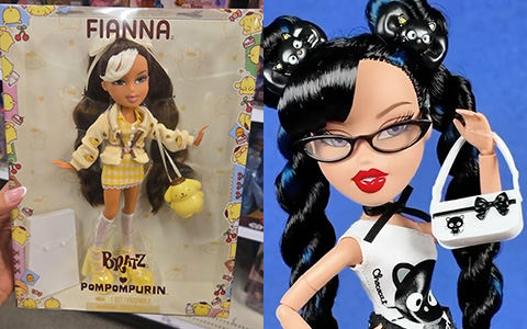 Bratz x Hello Kitty Series 2 dolls Fianna and Kumi