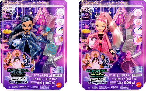 Moonspell Magic Dream Potion Sleepover dolls
