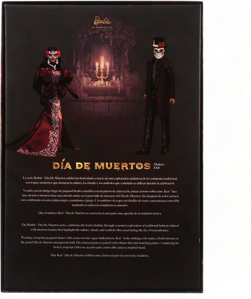 Barbie Signature Dia de Muertos 2026 Ken doll JJX97