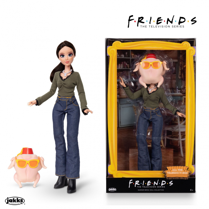 JAKKS Pacific Warner Bros Friends Monica Geller collector doll