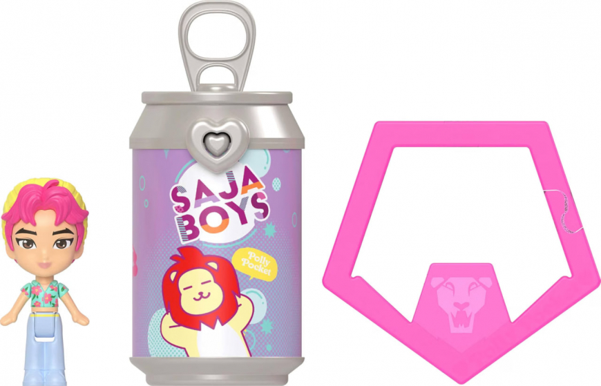 Polly Pocket x Kpop Demon Hunters Tiny Capsule Multipack saja boys