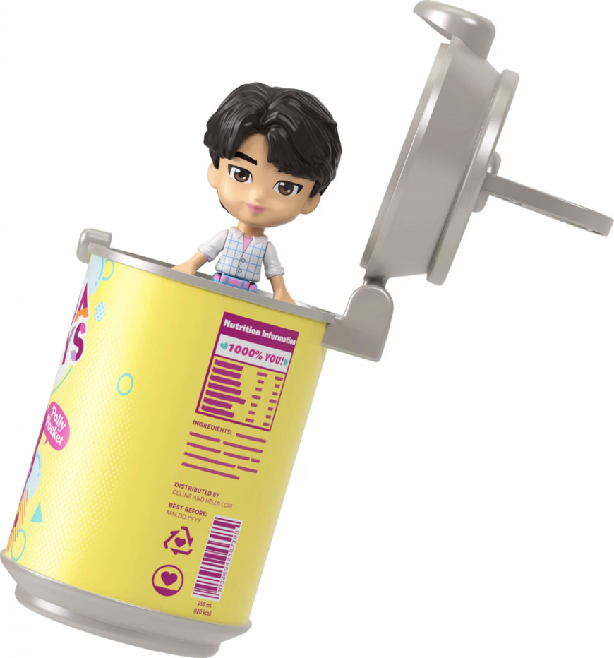 Polly Pocket x Kpop Demon Hunters Tiny Capsule Multipack saja boys