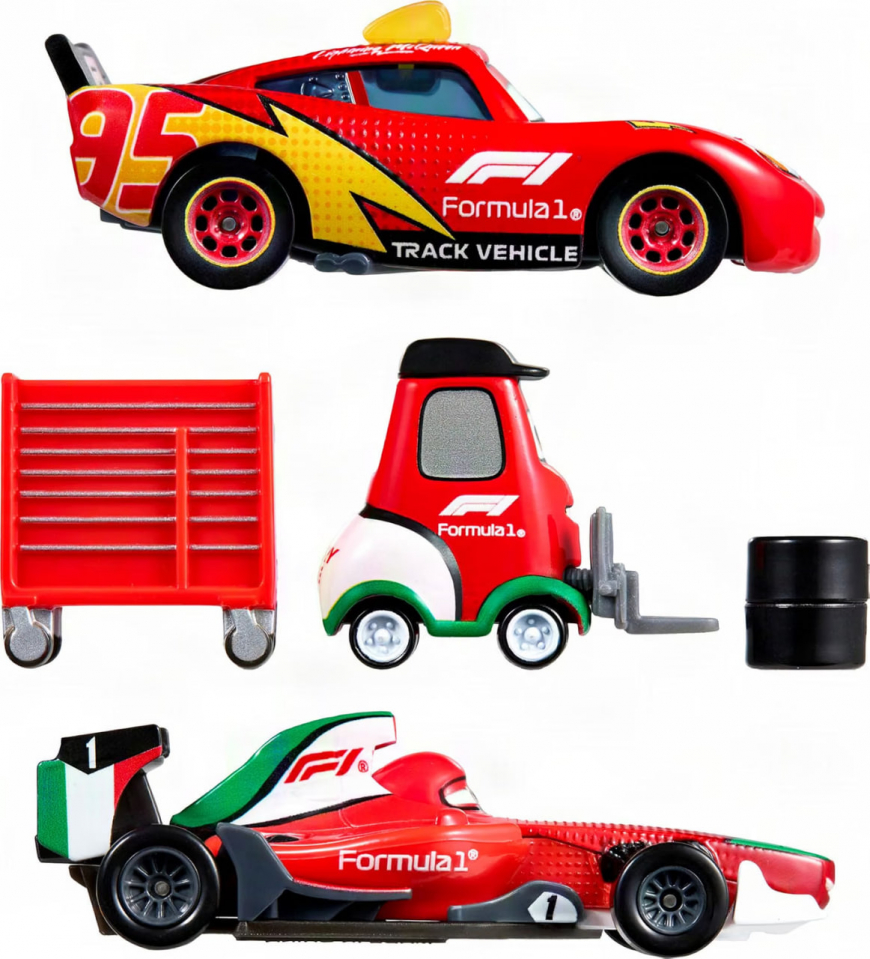 Mattel Disney and Pixar Cars Formula 1 Multipack