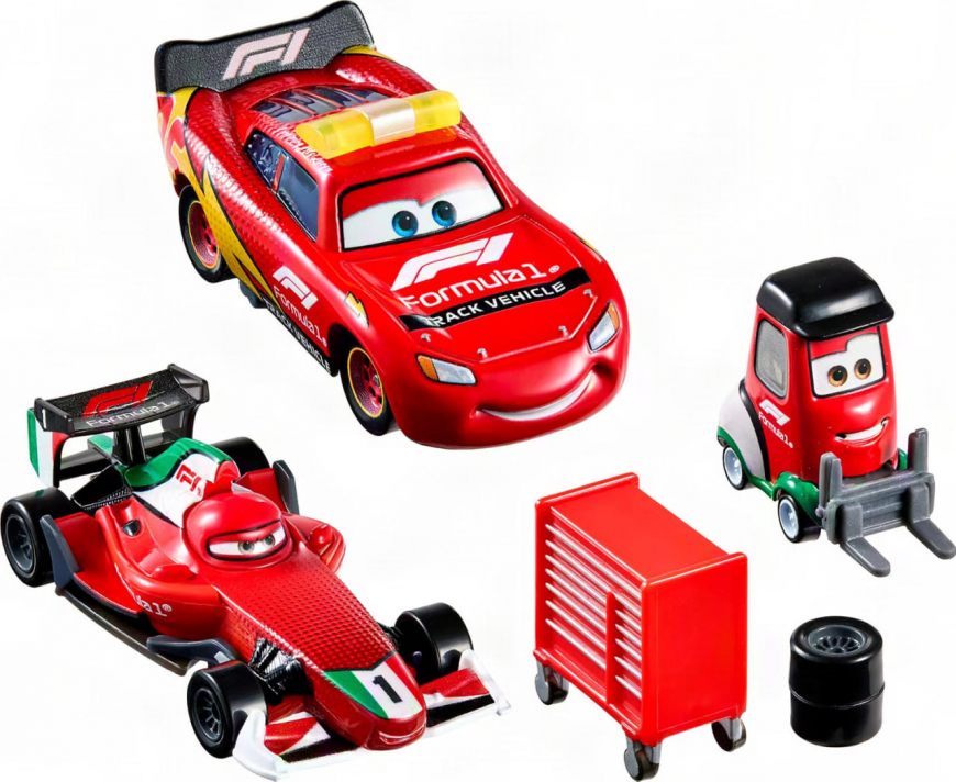 Mattel Disney and Pixar Cars Formula 1 Multipack