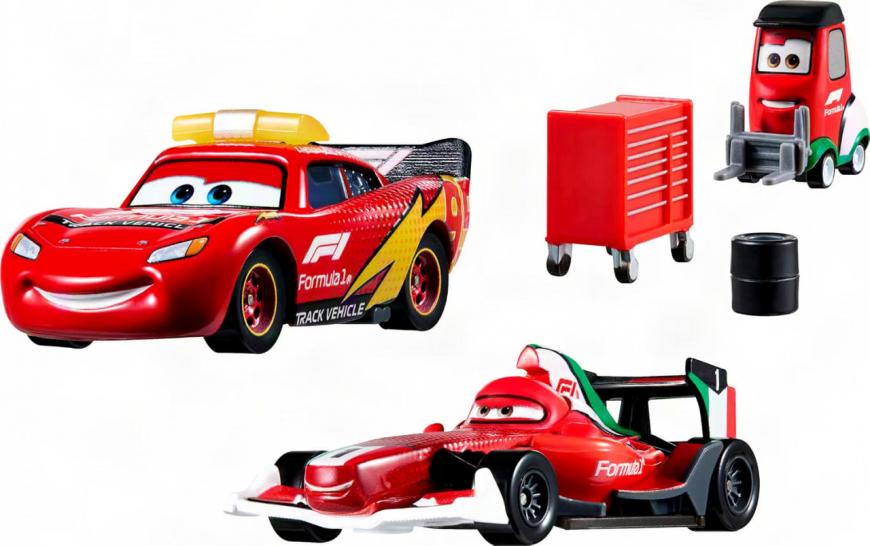 Mattel Disney and Pixar Cars Formula 1 Multipack