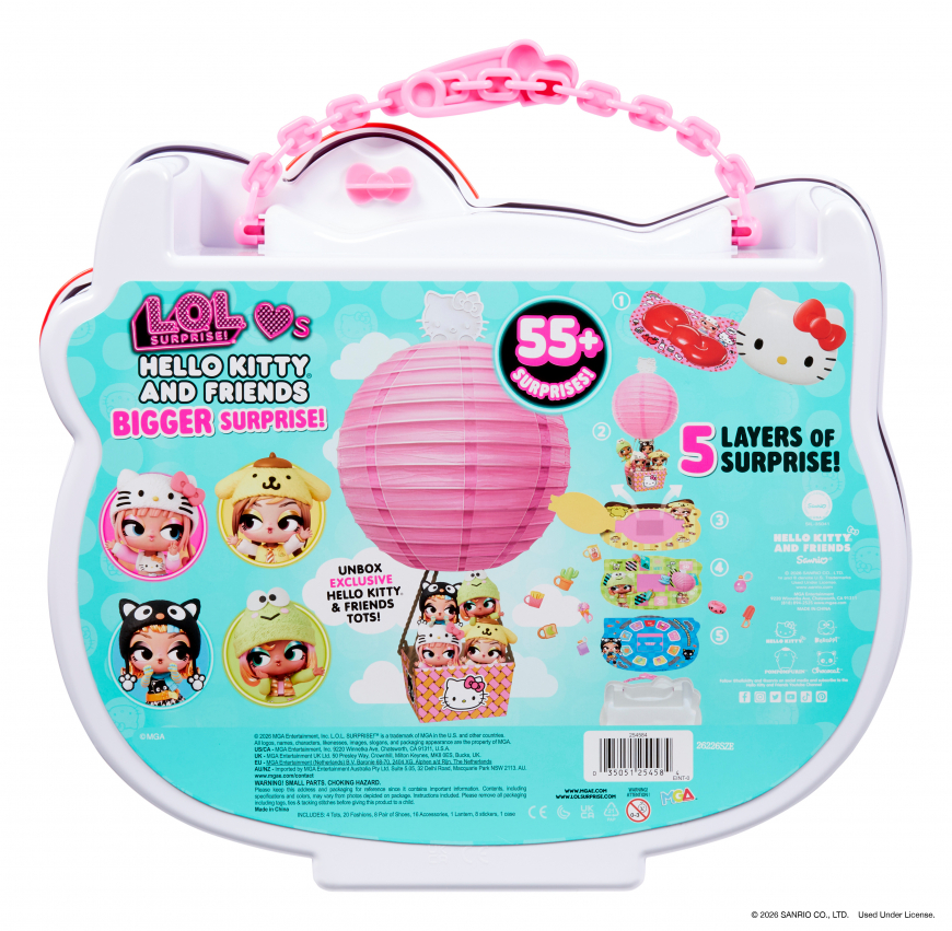 LOL Surprise Loves Hello Kitty & Friends Bigger Surprise