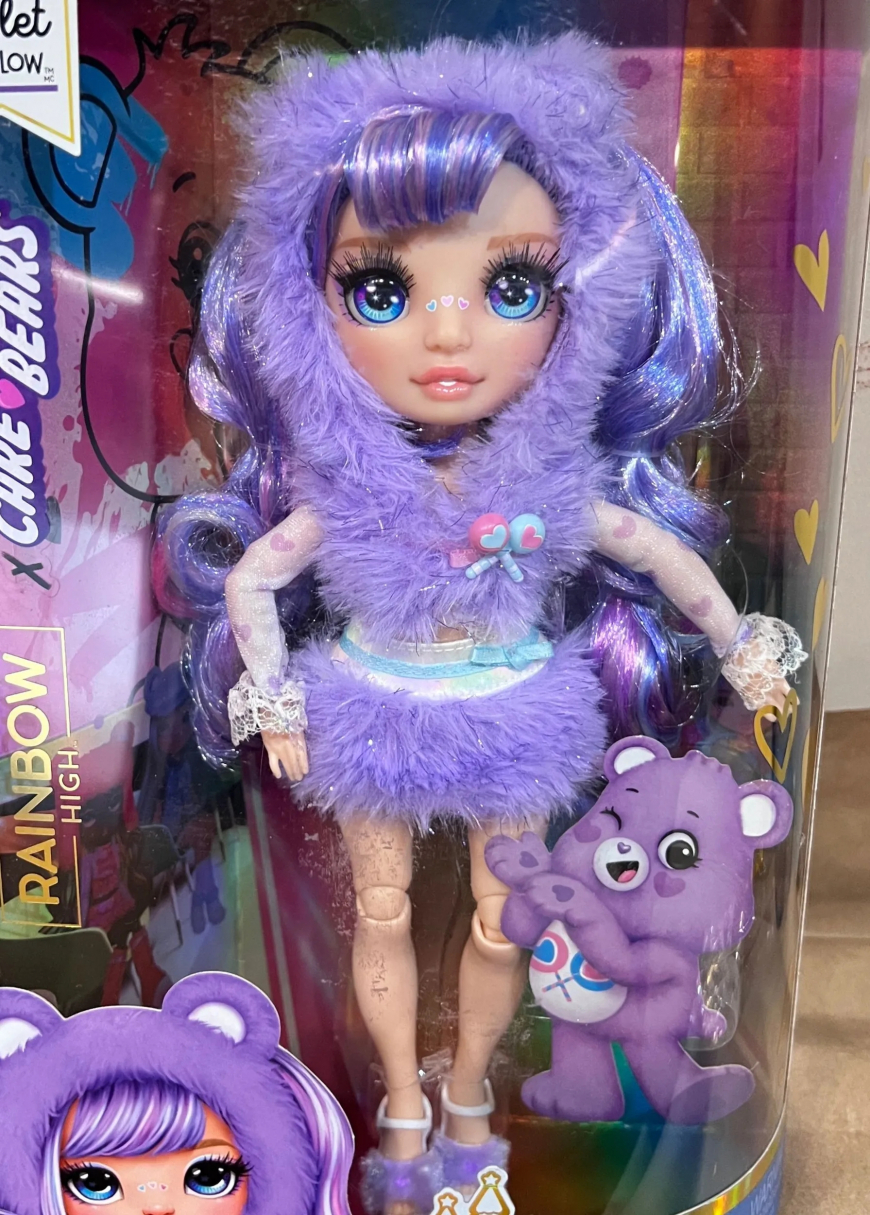 Rainbow High x Care Bears dolls