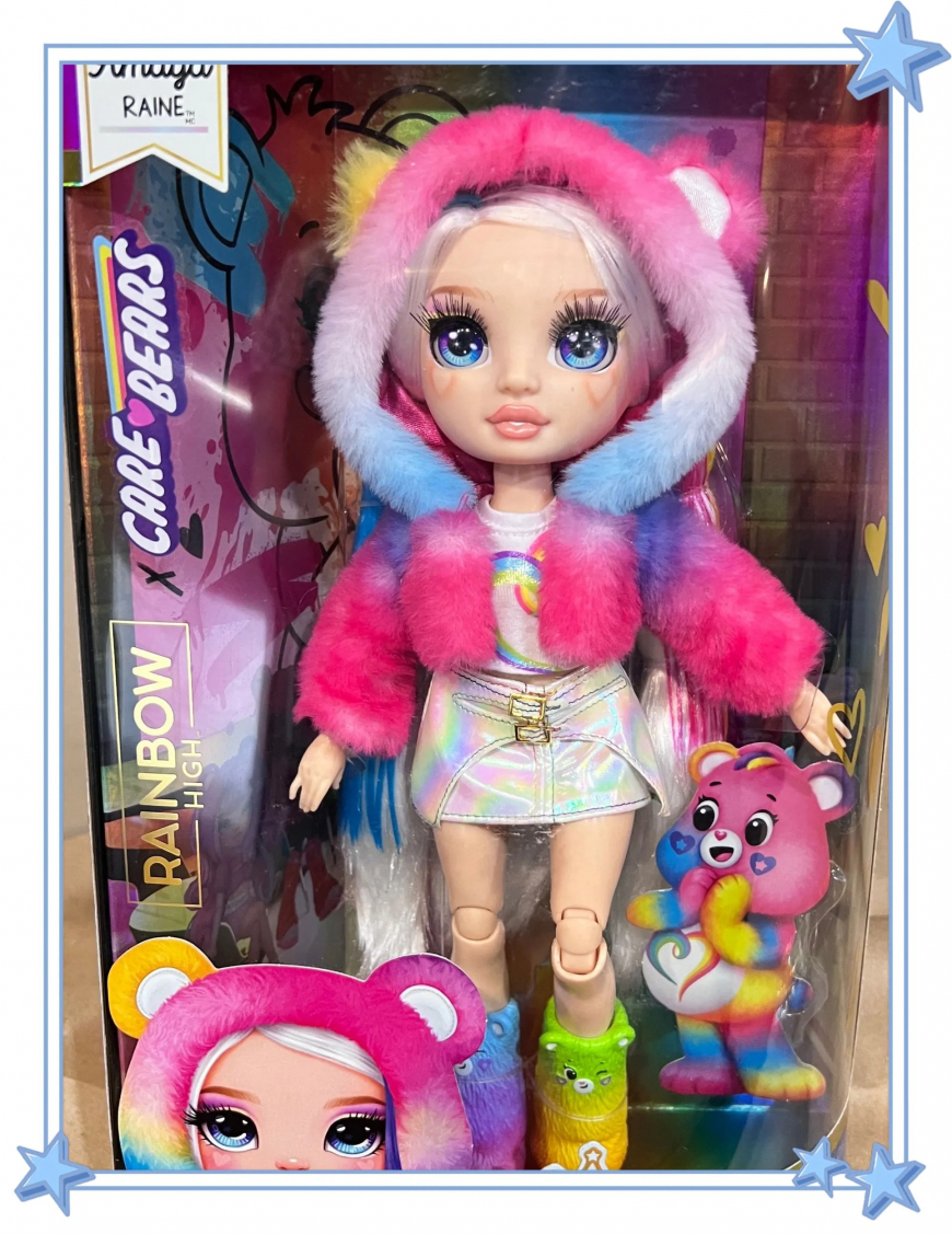 Rainbow High x Care Bears dolls