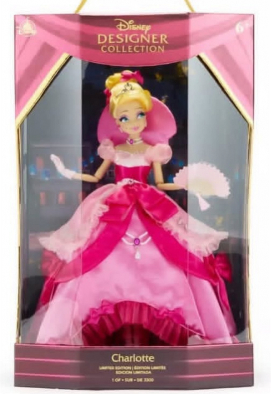 Disney Store Limited Edition Charlotte doll 2026