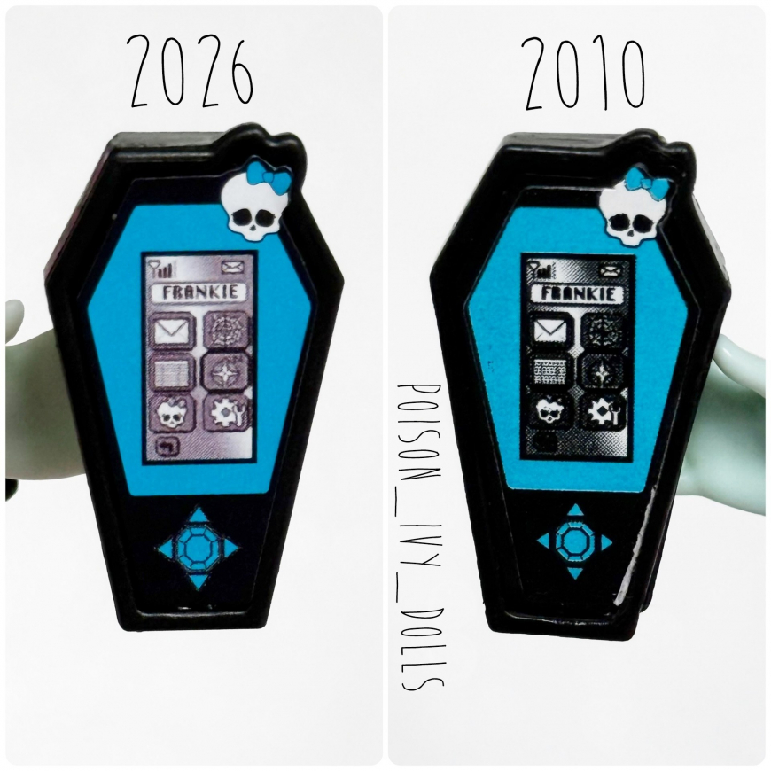 Monster High Boo-riginal Creeproduction Dawn of the Dance dolls 2026 vs 2010