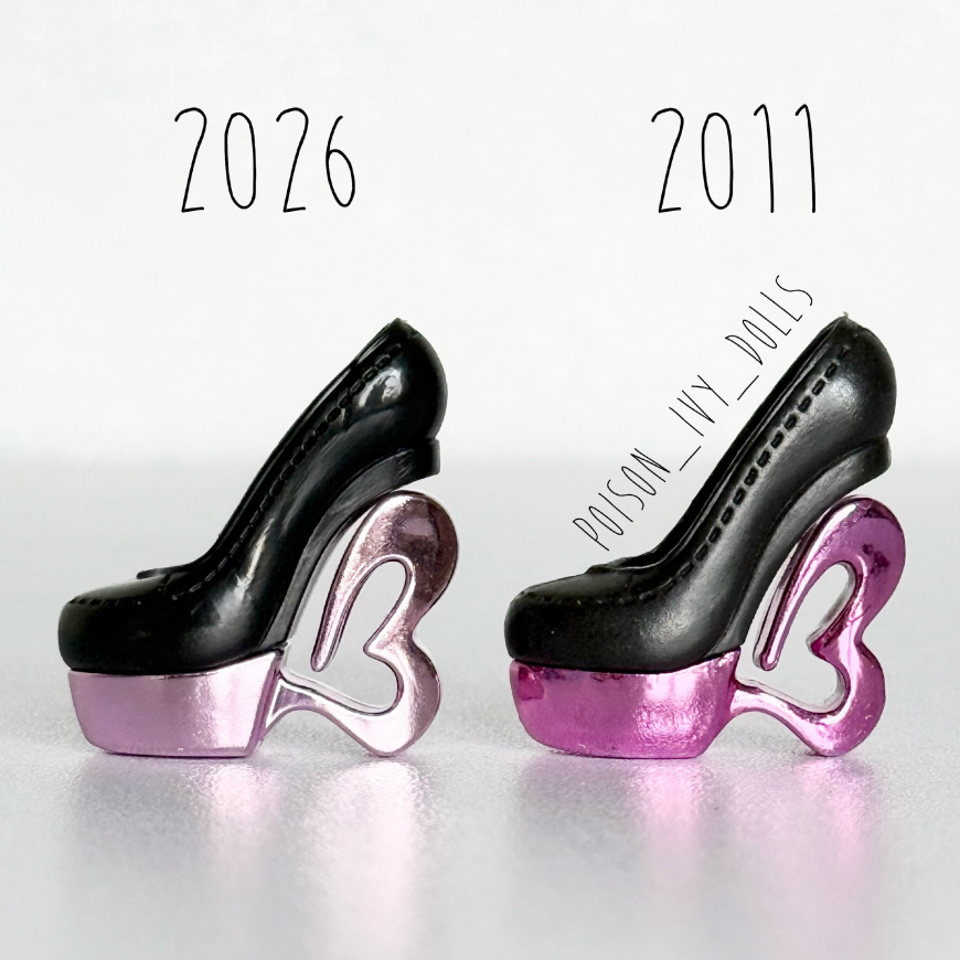 Monster High Boo-riginal Creeproduction Dawn of the Dance dolls 2026 vs 2010
