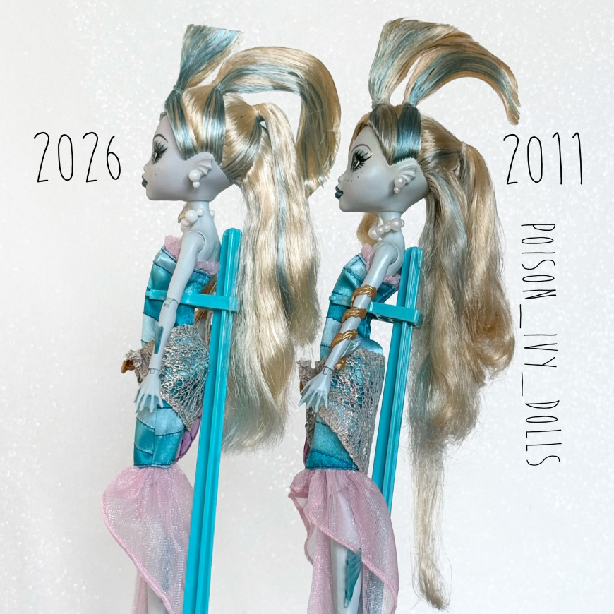 Monster High Boo-riginal Creeproduction Dawn of the Dance dolls 2026 vs 2010