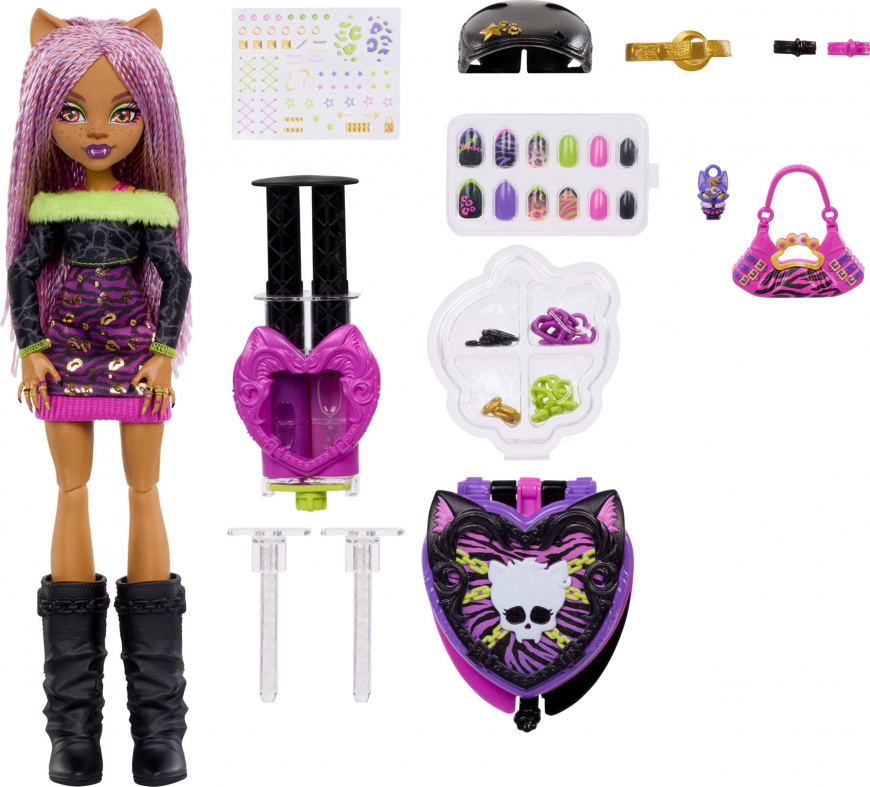 Monster High Claws and Charms Clawdeen Wolf doll