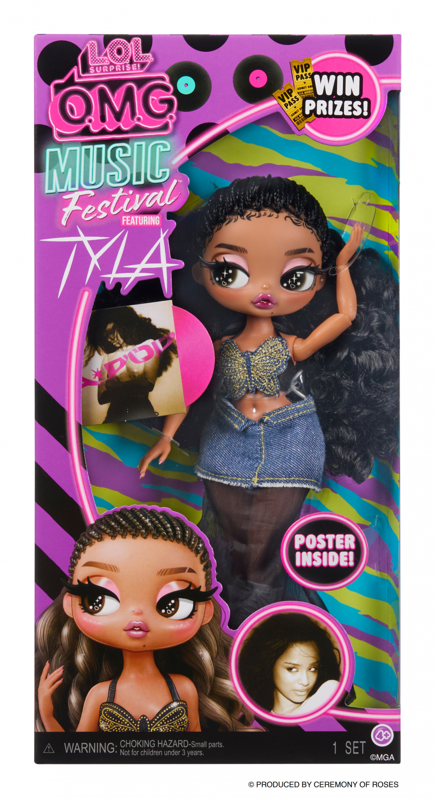 LOL OMG Music Festival Tvyla doll