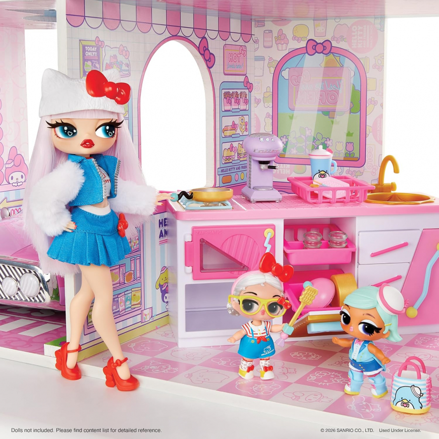 LOL Surprise Loves Hello Kitty & Friends House
