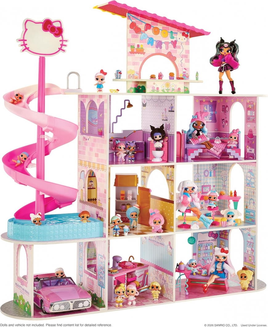 LOL Surprise Loves Hello Kitty & Friends House