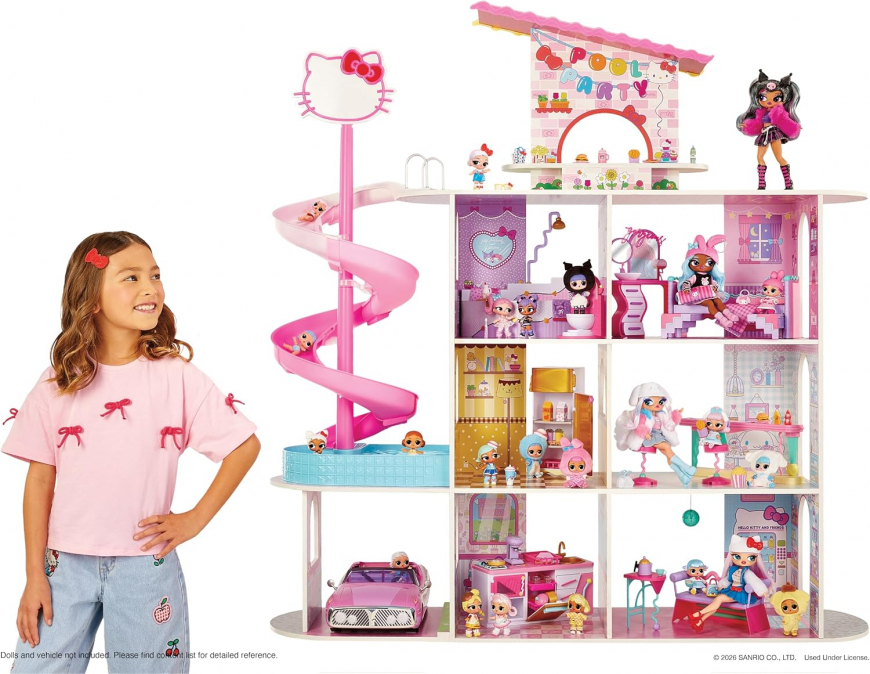 LOL Surprise Loves Hello Kitty & Friends House