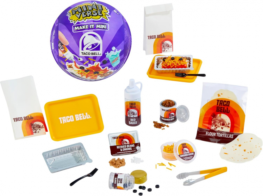 MGA's Miniverse Make It Mini Taco Bell Series 2 Decades