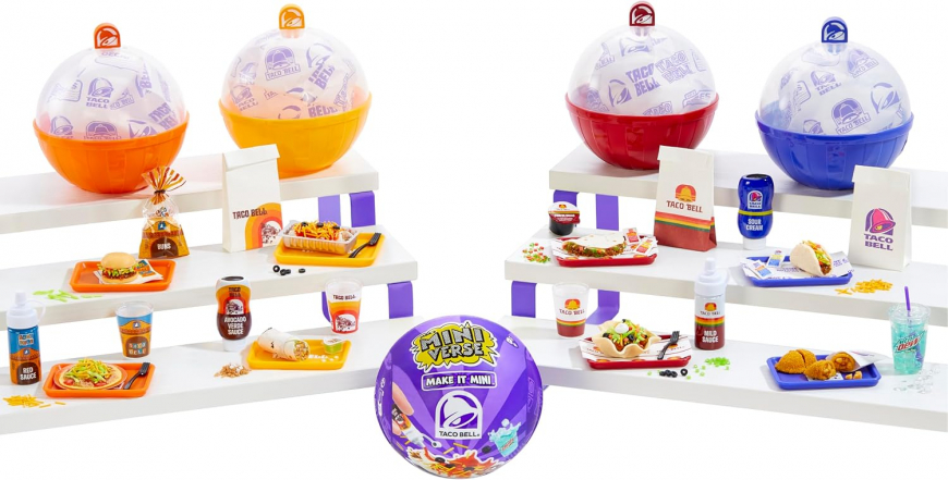 MGA's Miniverse Make It Mini Taco Bell Series 2 Decades