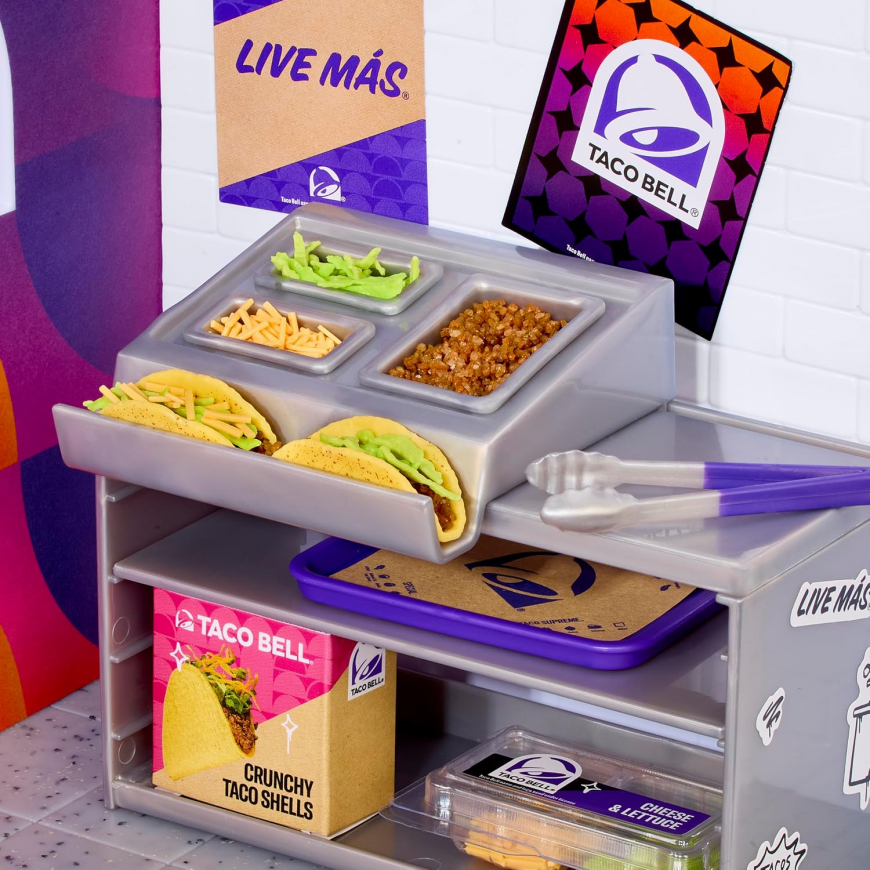 MGA's Miniverse Make It Mini Taco Bell Restaurant