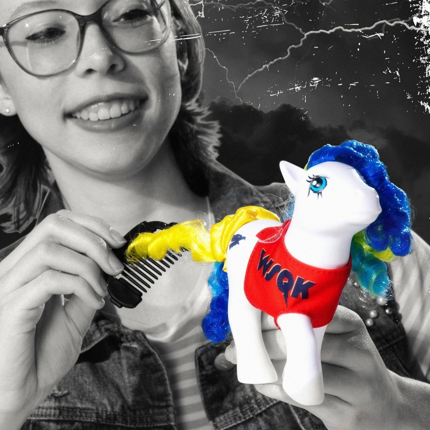 My Little Pony x Stranger Things The Squawk Pony