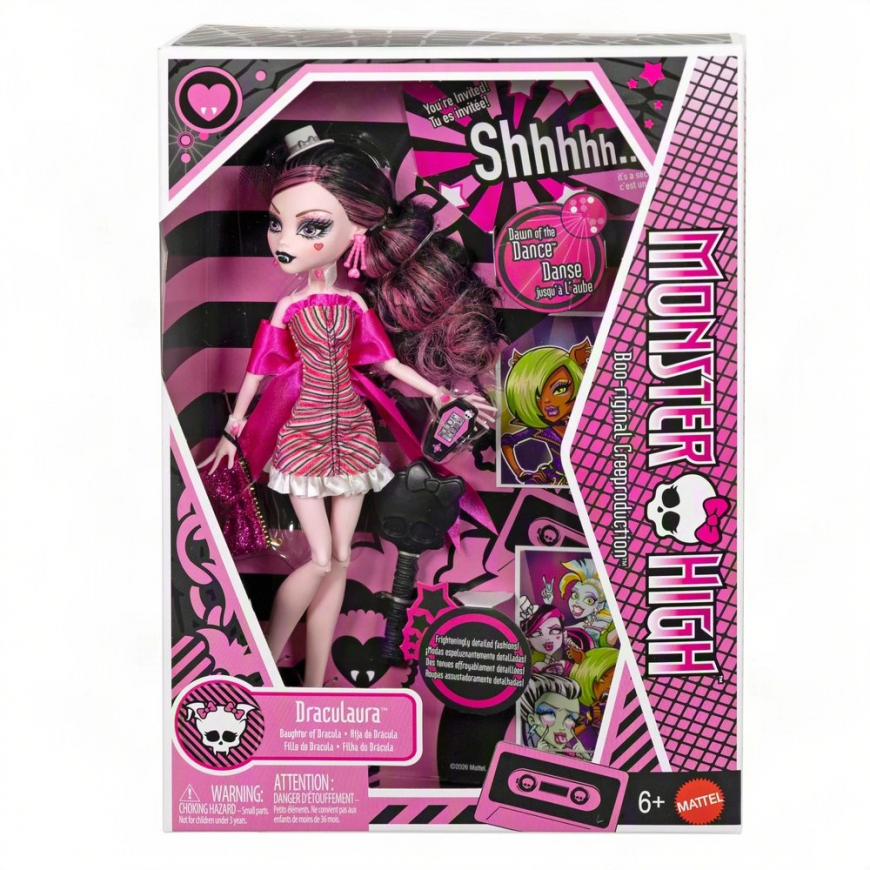 Monster High Boo-riginal Creeproduction Dawn of the Dance Draculaura doll 2026