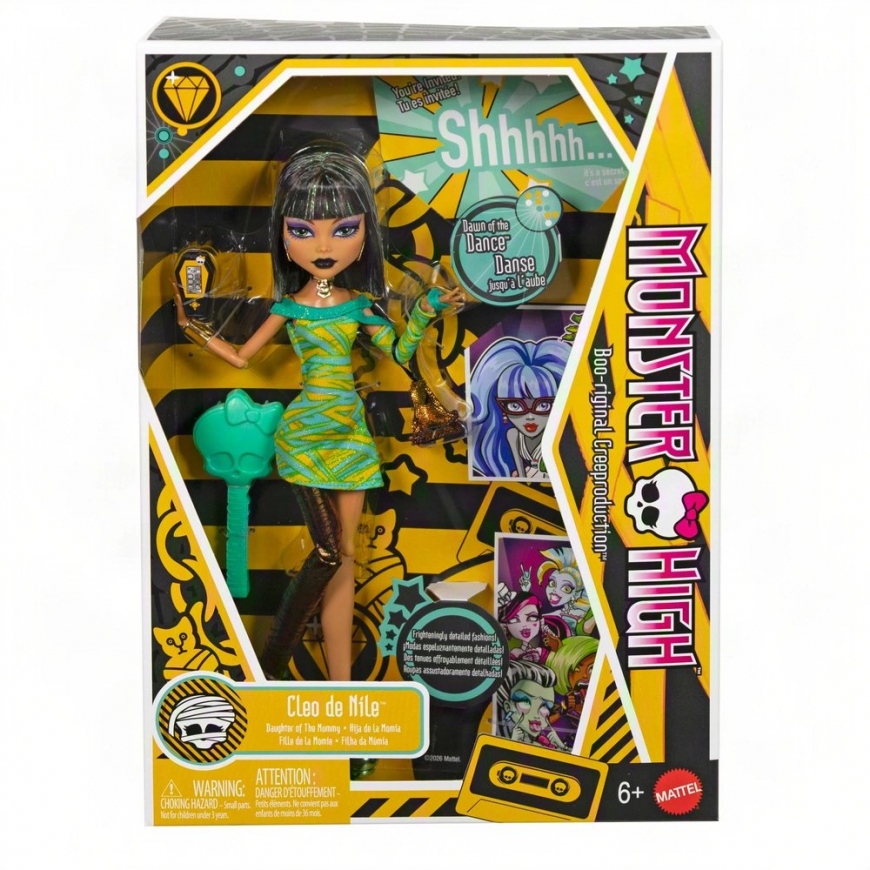Monster High Boo-riginal Creeproduction Dawn of the Dance Cleo de Nile doll 2026