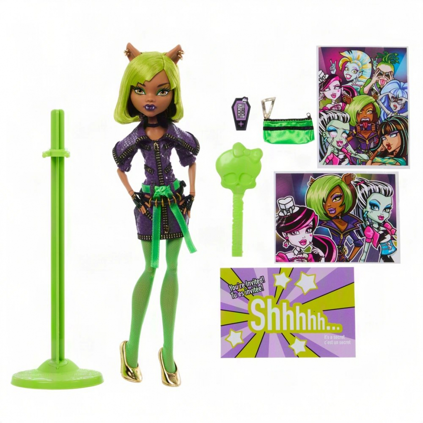Monster High Boo-riginal Creeproduction Dawn of the Dance Clawdeen Wolf doll 2026