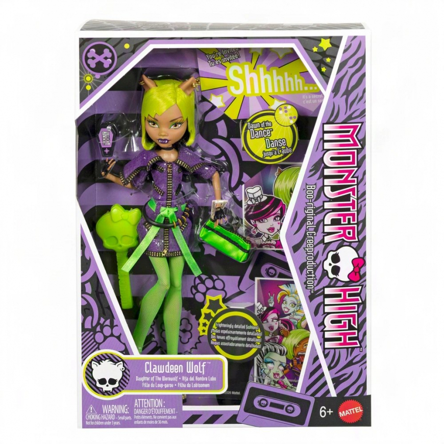 Monster High Boo-riginal Creeproduction Dawn of the Dance Clawdeen Wolf doll 2026