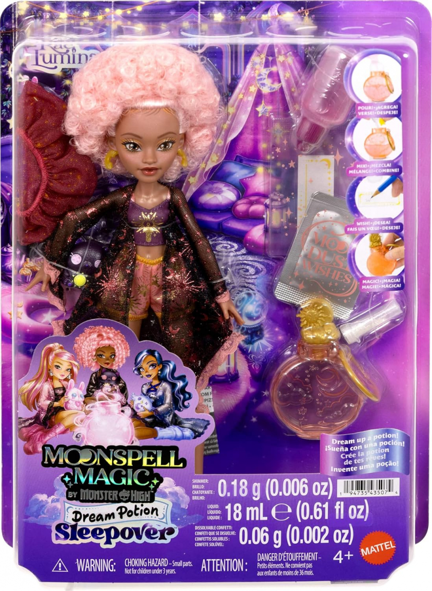 Moonspell Magic Dream Potion Sleepover Rae Lumina doll